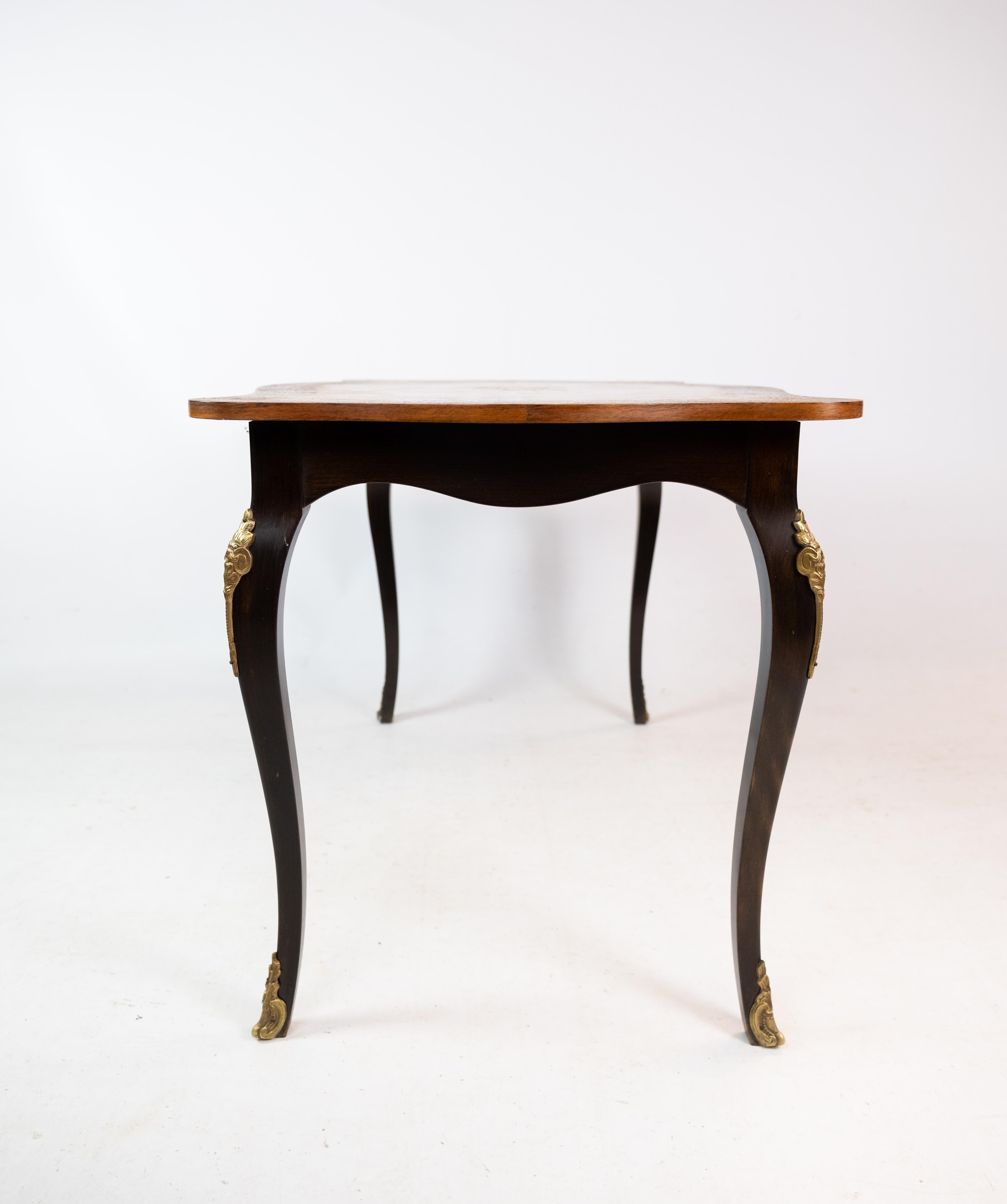 Antike Rokoko-Stil Couchtisch aus Rosenholz aus den 1930er Jahren im Angebot 5