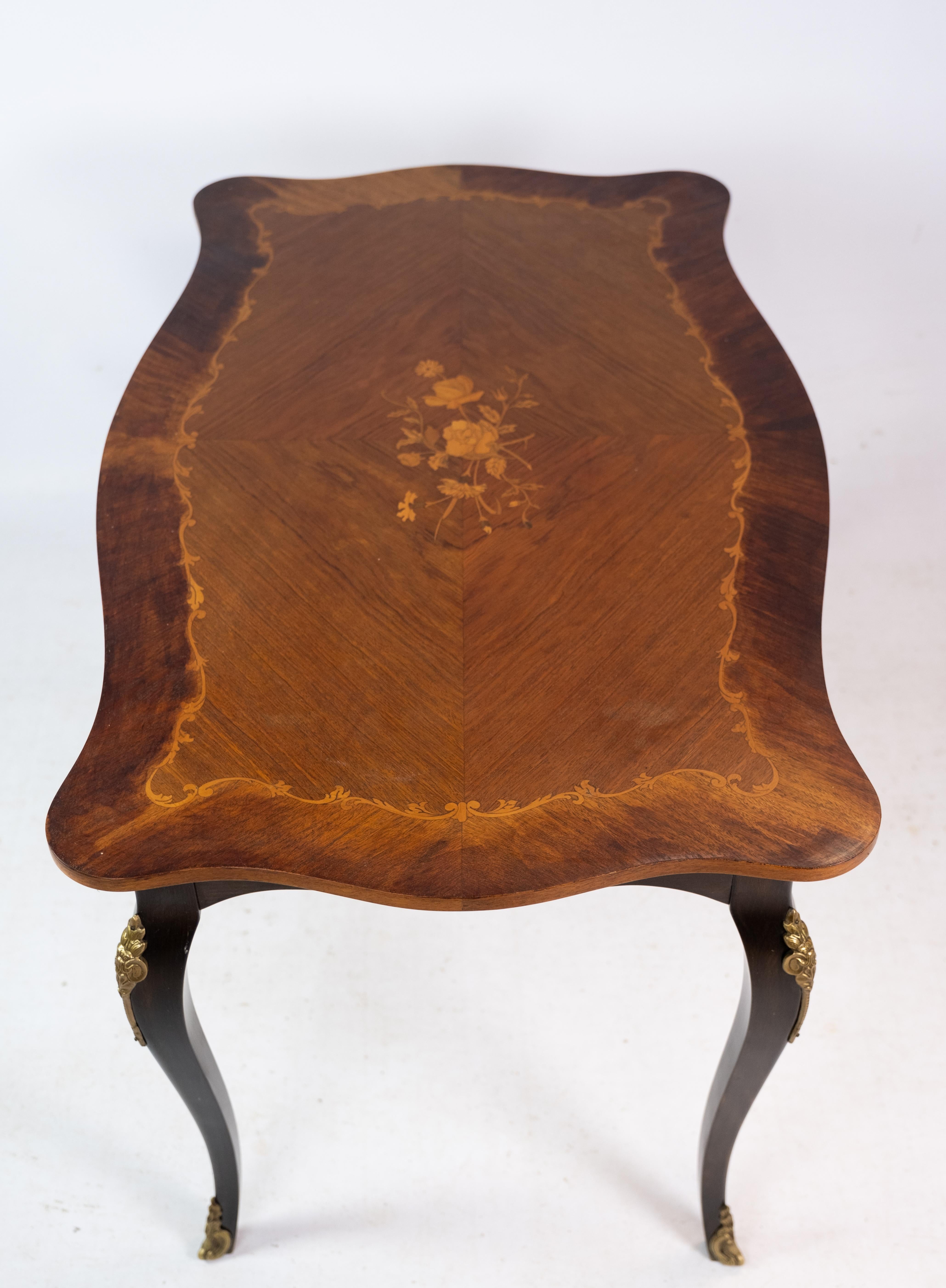 Coffee Table, Rococo, Rosewood, Marquetry, 1930 For Sale 6