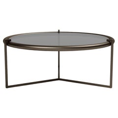 Coffee Table 'Rua Tucumã' by Man Of Parts, High, Bronze Finish 