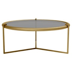 Table basse 'Rua Tucumã' by Man of Parts, High, Gold Finish 