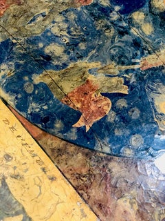 Couchtisch Scagliola polychromiert von Guglielmus Blaeuni, aus dem Jahr 1731