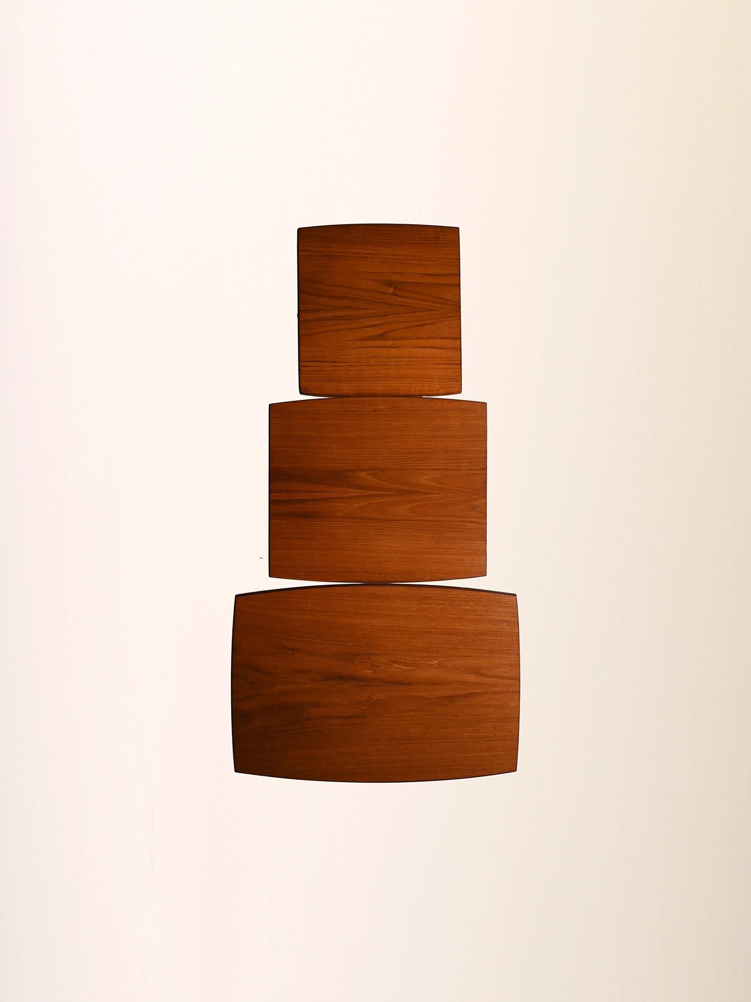 Scandinavian slide-in coffee table For Sale 3