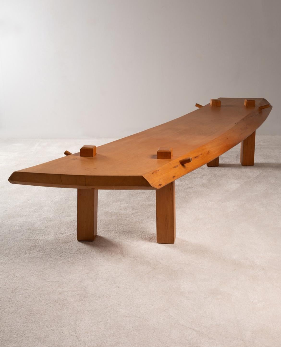 European coffee table sculpture from 1970  For Sale