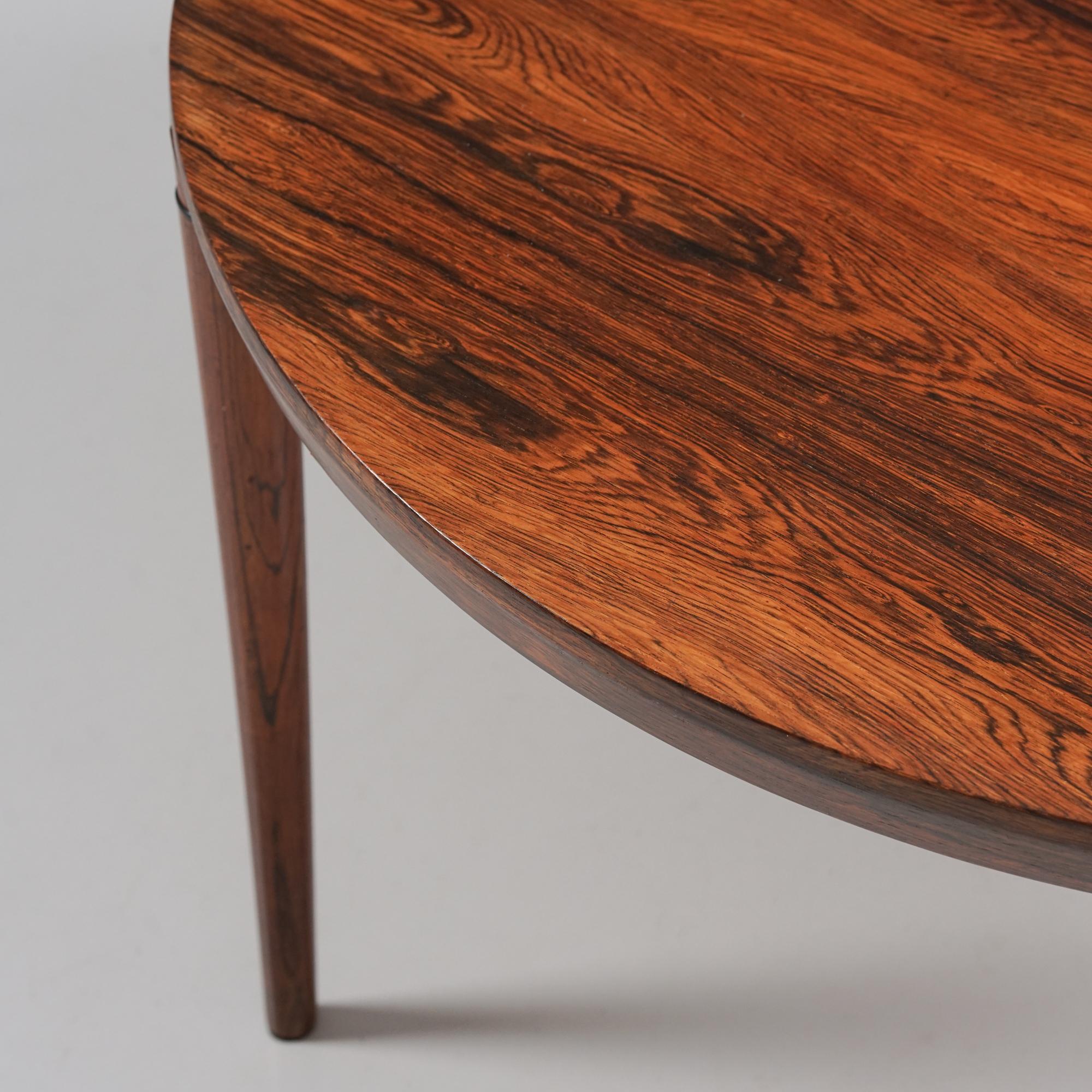Mid-20th Century Coffee Table, Severin Hansen, Haslev Møbelsnedkeri, Denmark, 1960s For Sale