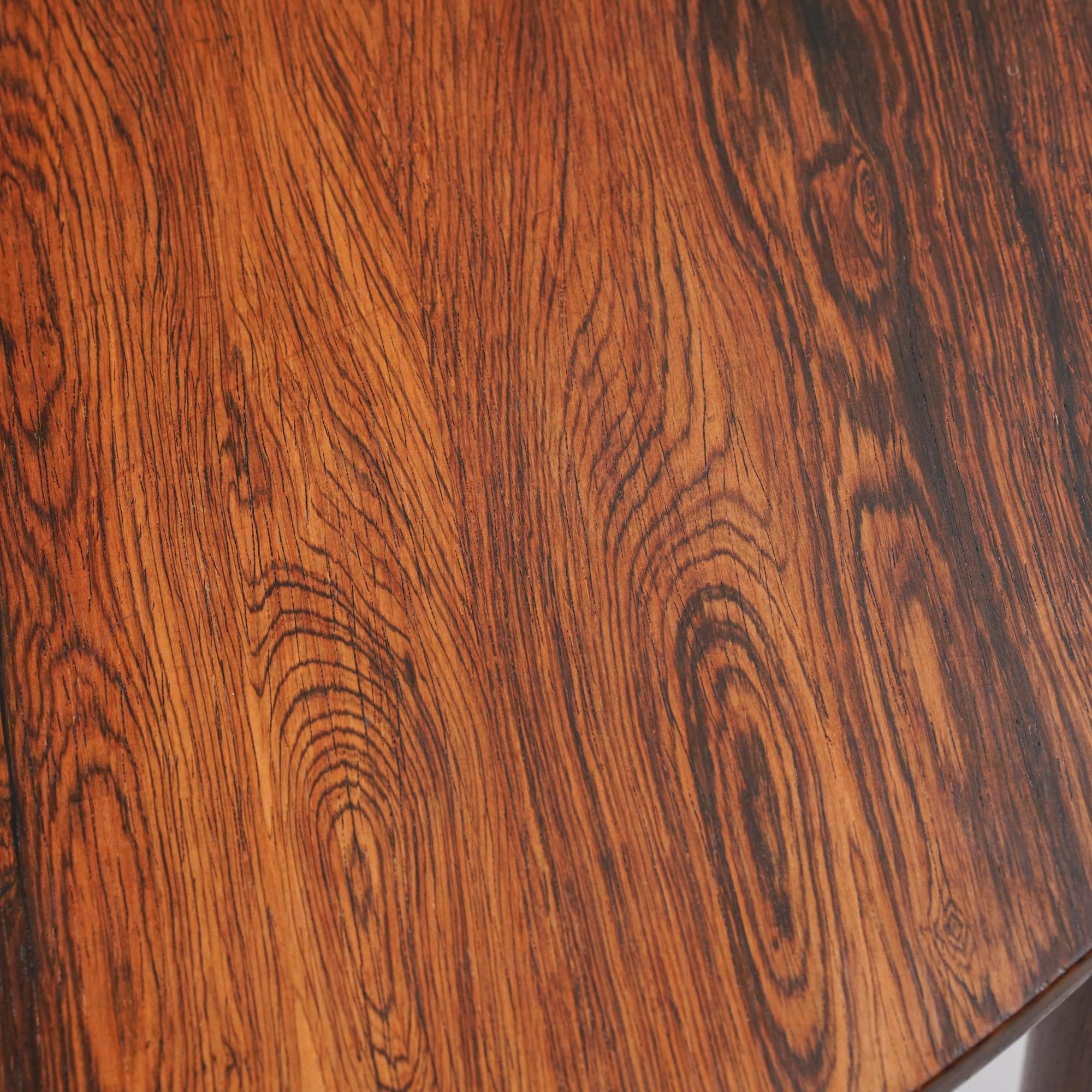 Rosewood Coffee Table, Severin Hansen, Haslev Møbelsnedkeri, Denmark, 1960s For Sale