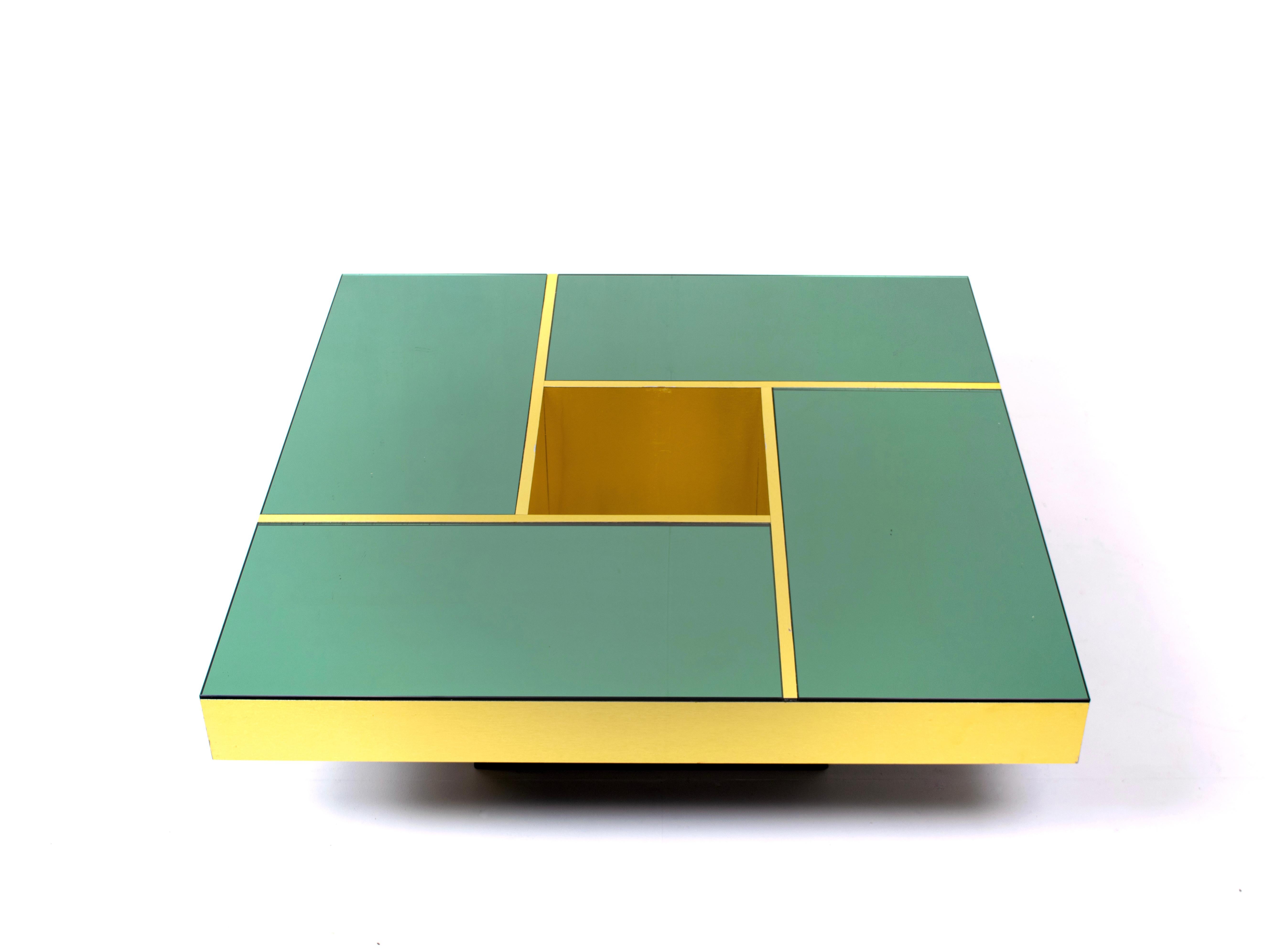 Late 20th Century Coffee Table 'Shilling' by Giovanni Ausenda & Guido Baldi Grossi, Italy, 1970s