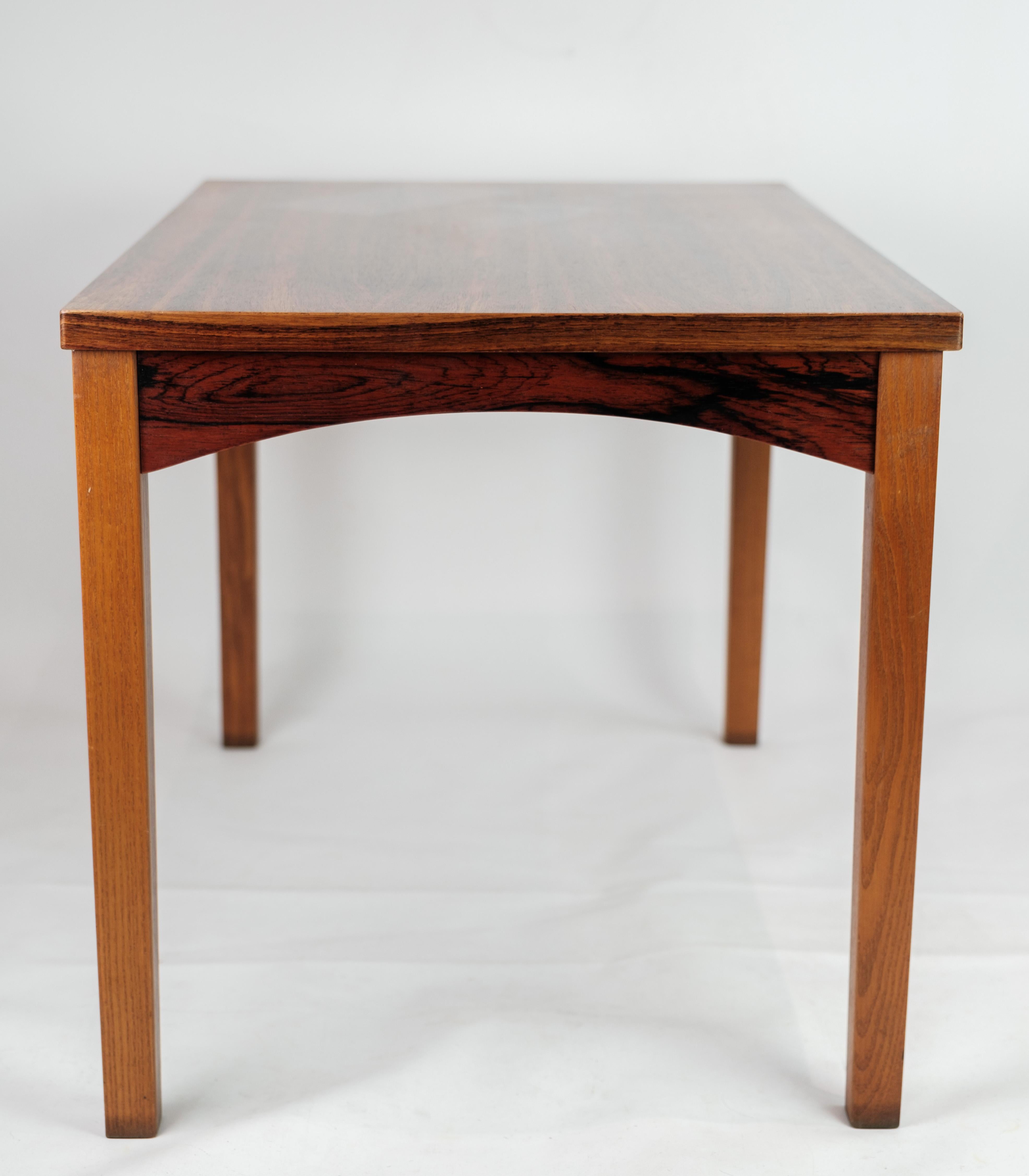 Coffee Table / Side Table Made In Rio Rosewood From 1960s For Sale 1