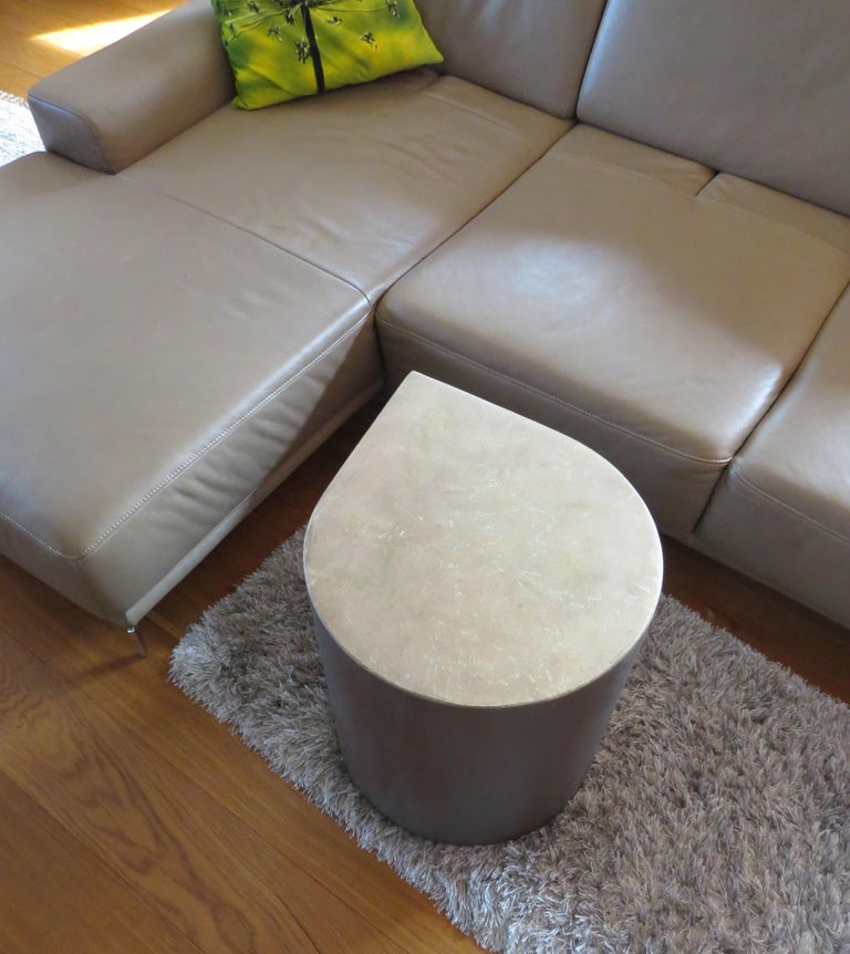 Coffee Table, Side Table,  Coated Bronze For Sale 4