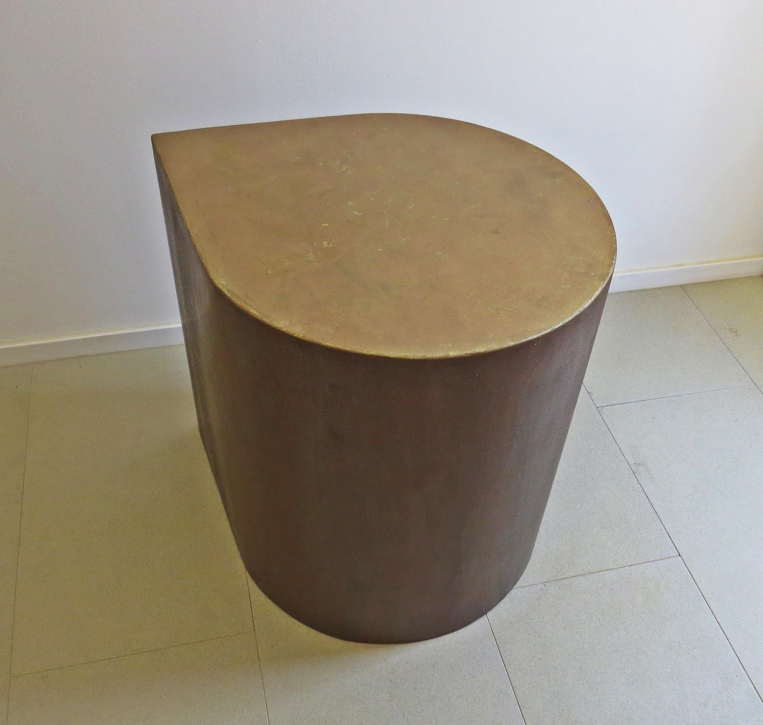 Coffee Table, Side Table,  Coated Bronze In New Condition For Sale In Dietmannsried, Bavaria