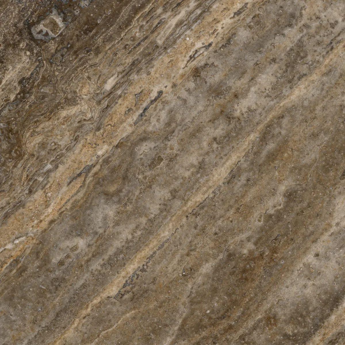 XXIe siècle et contemporain Coffee Table – Silver Travertine stone en vente