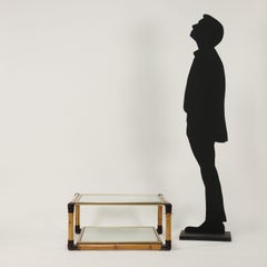 Coffee Table Smania Studio Bamboo, Italy, 1980s