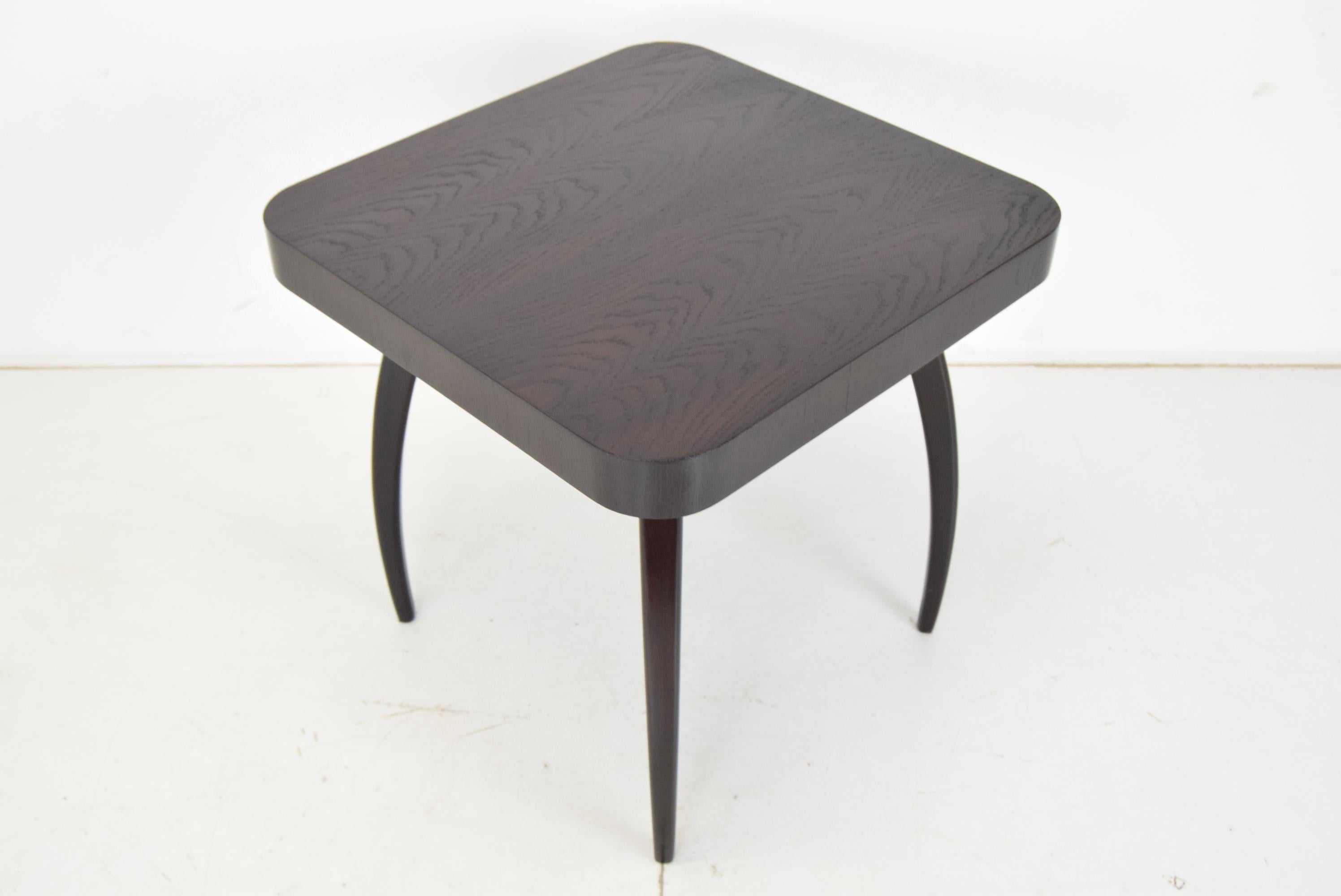 Wood Coffee Table Spider by Jindrich Halabala, 1950's For Sale
