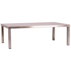 Coffee Table Stainless Steel Maria Pergay Attributed