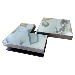 Coffee Table Stainless Steel Mirror by Ausenda for NY Form, Italy, 1970