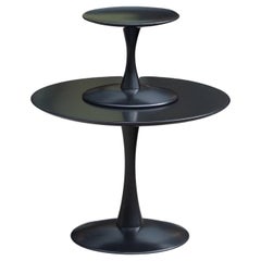 Vintage Coffee Table & Stool by Nanna Ditzel, 1960s