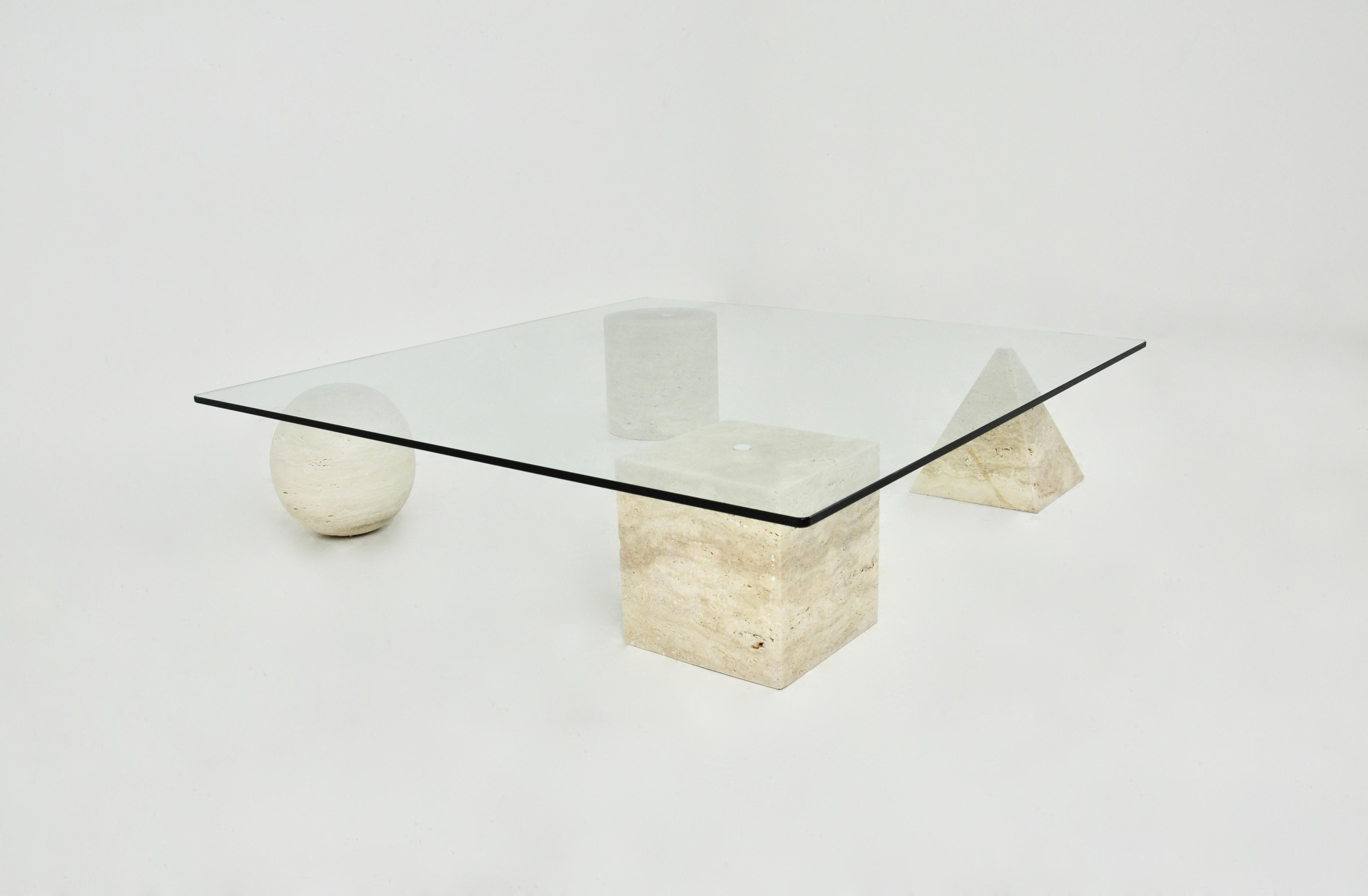 Italian Coffee Table Style 'Methaphora by Massimo & Lella Vignelli for Casigliani, 1970s