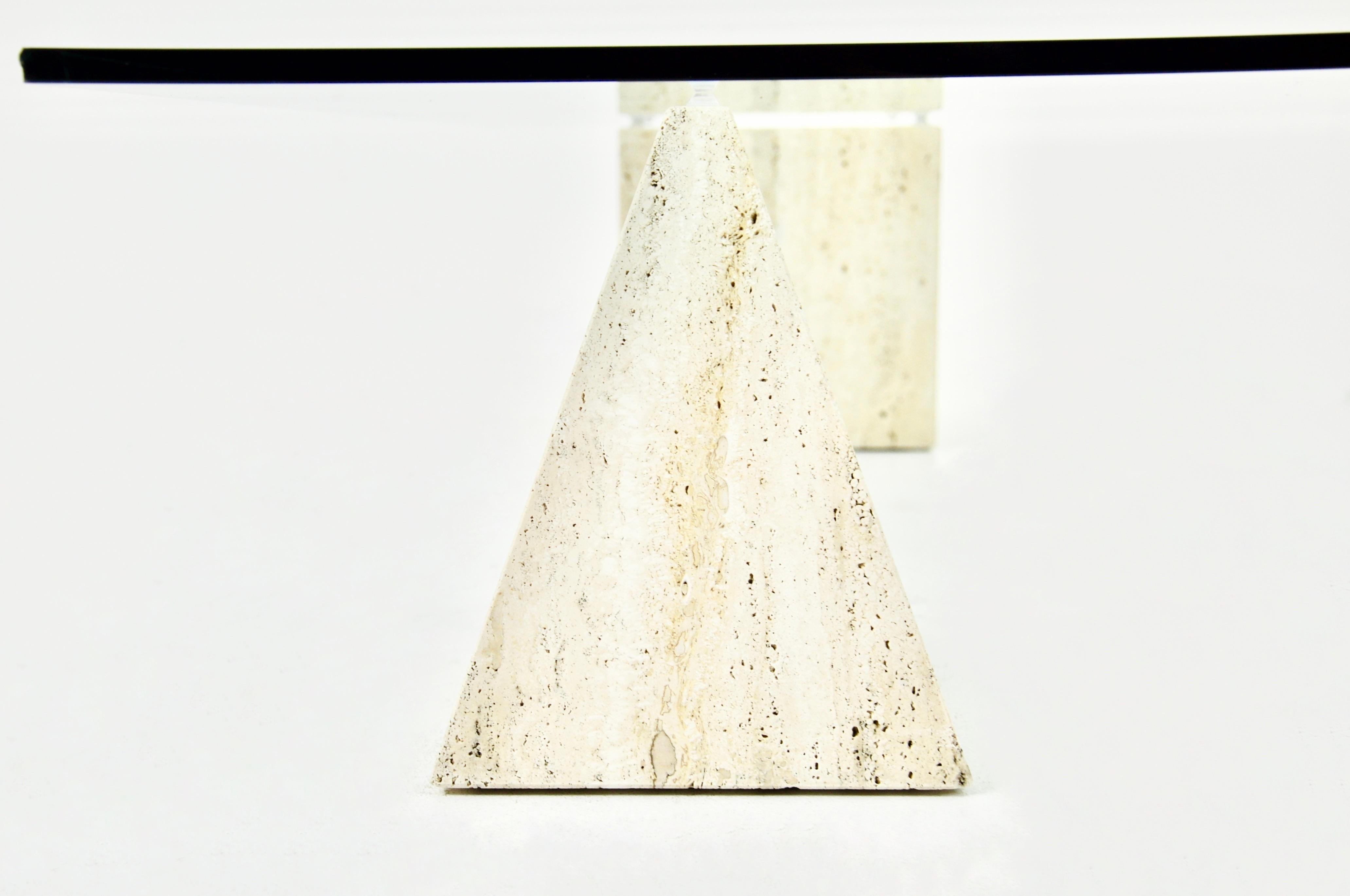 Coffee Table Style 'Methaphora by Massimo & Lella Vignelli for Casigliani, 1970s For Sale 1