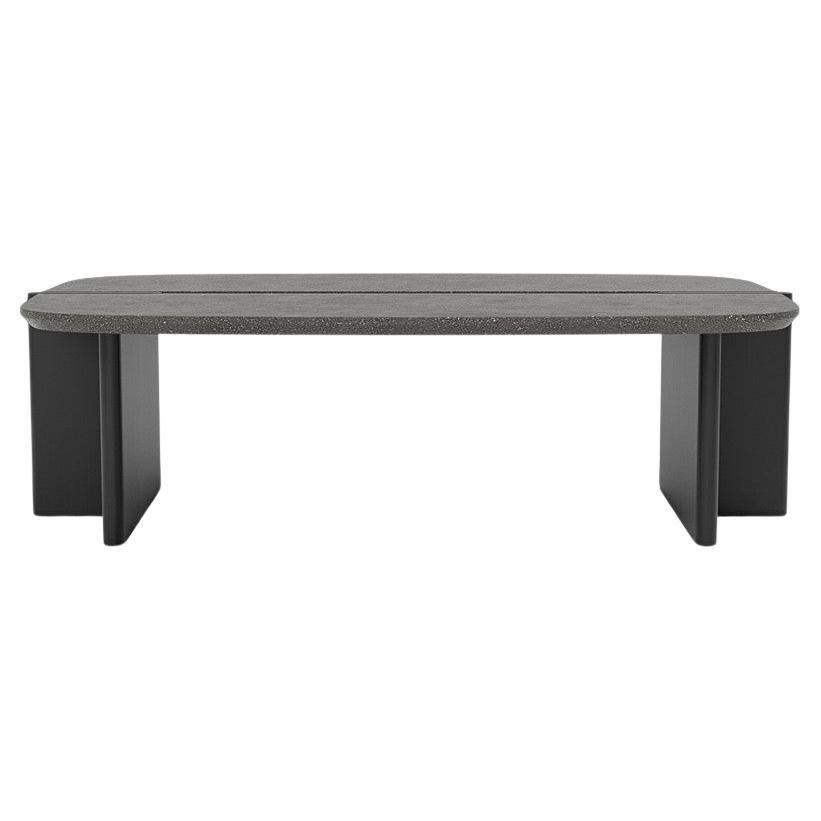 Couchtisch „Surfside Drive“ von Man of Parts, groß, Couchtisch Grind, schwarze Esche