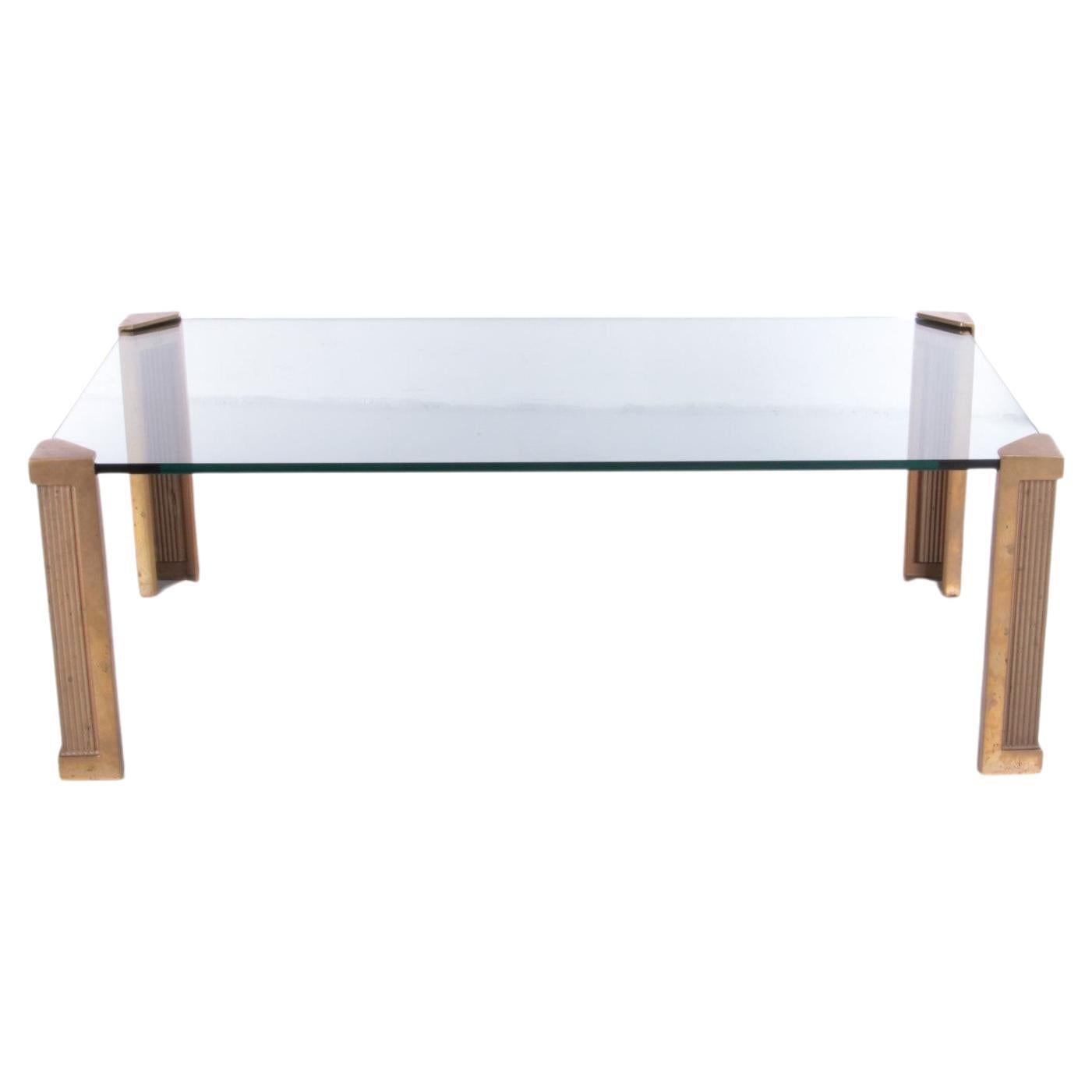 Coffee table T14 design by Peter Ghyczy 1970s.