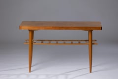 Scandinavian Modern COFFEE TABLE, teak, Treman mid 20th century