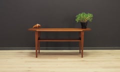 Coffee Table Teak Vintage Danish Design, 1970s