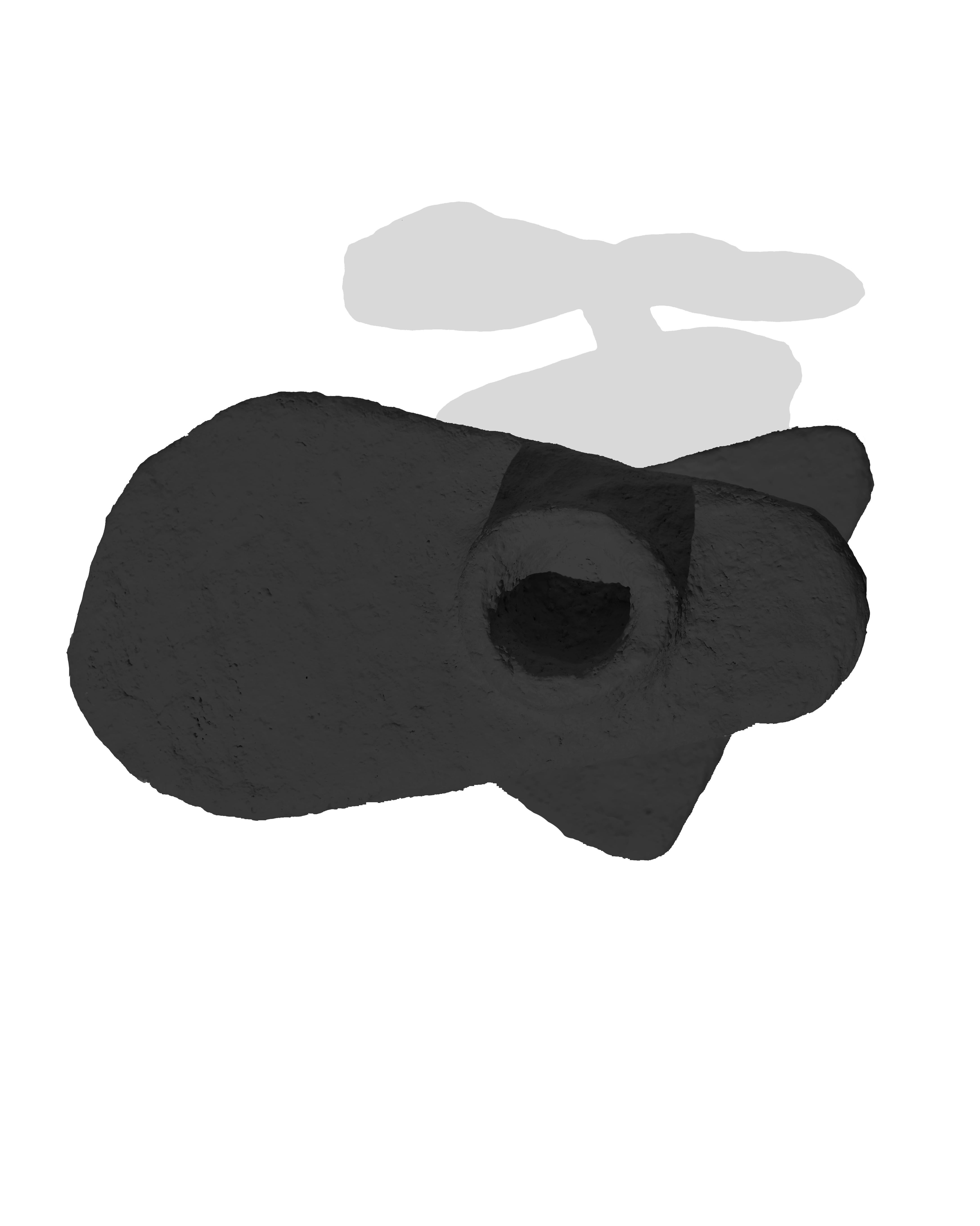Other Coffee Table Tre Piedi Black by Jonathan Bocca For Sale