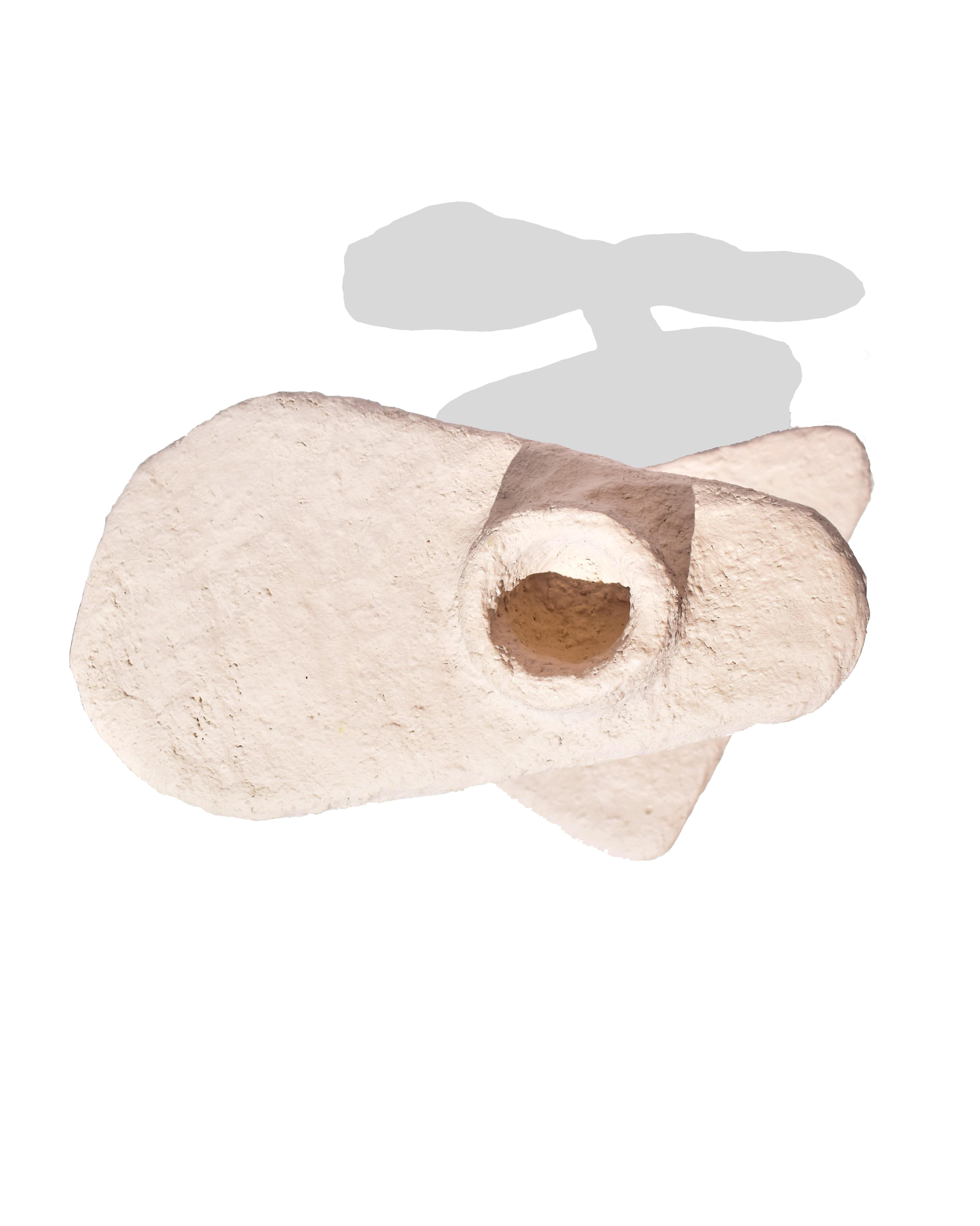 Other Coffee Table Tre Piedi White by Jonathan Bocca For Sale