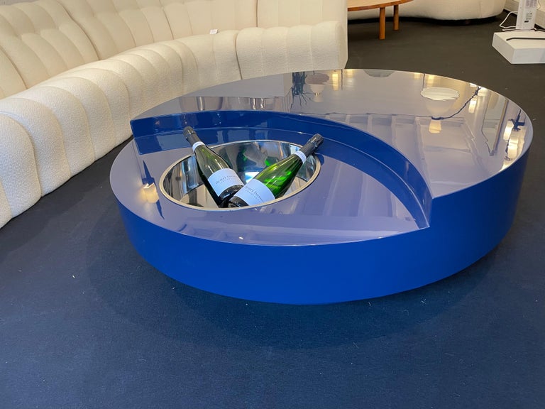 COFFEE TABLE TRG   BY  Willy RIZZO For Sale 10