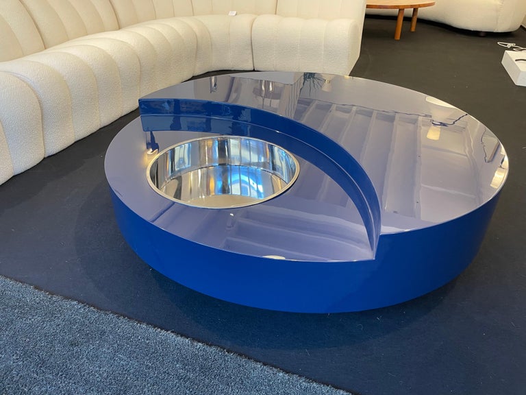 COFFEE TABLE TRG   BY  Willy RIZZO For Sale 1