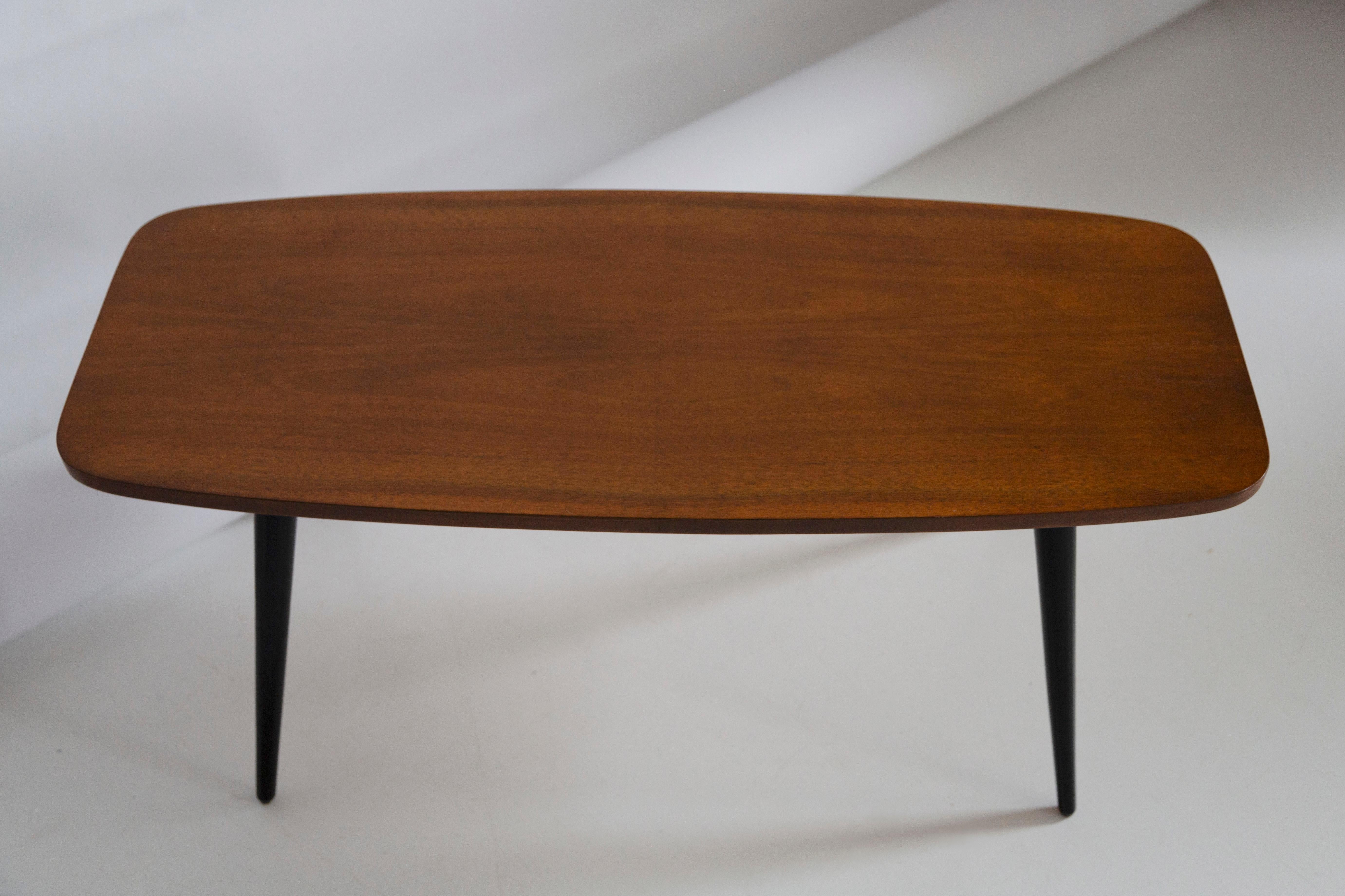Coffee Table, Vintage, Beechwood, Europe, 1960s For Sale 3