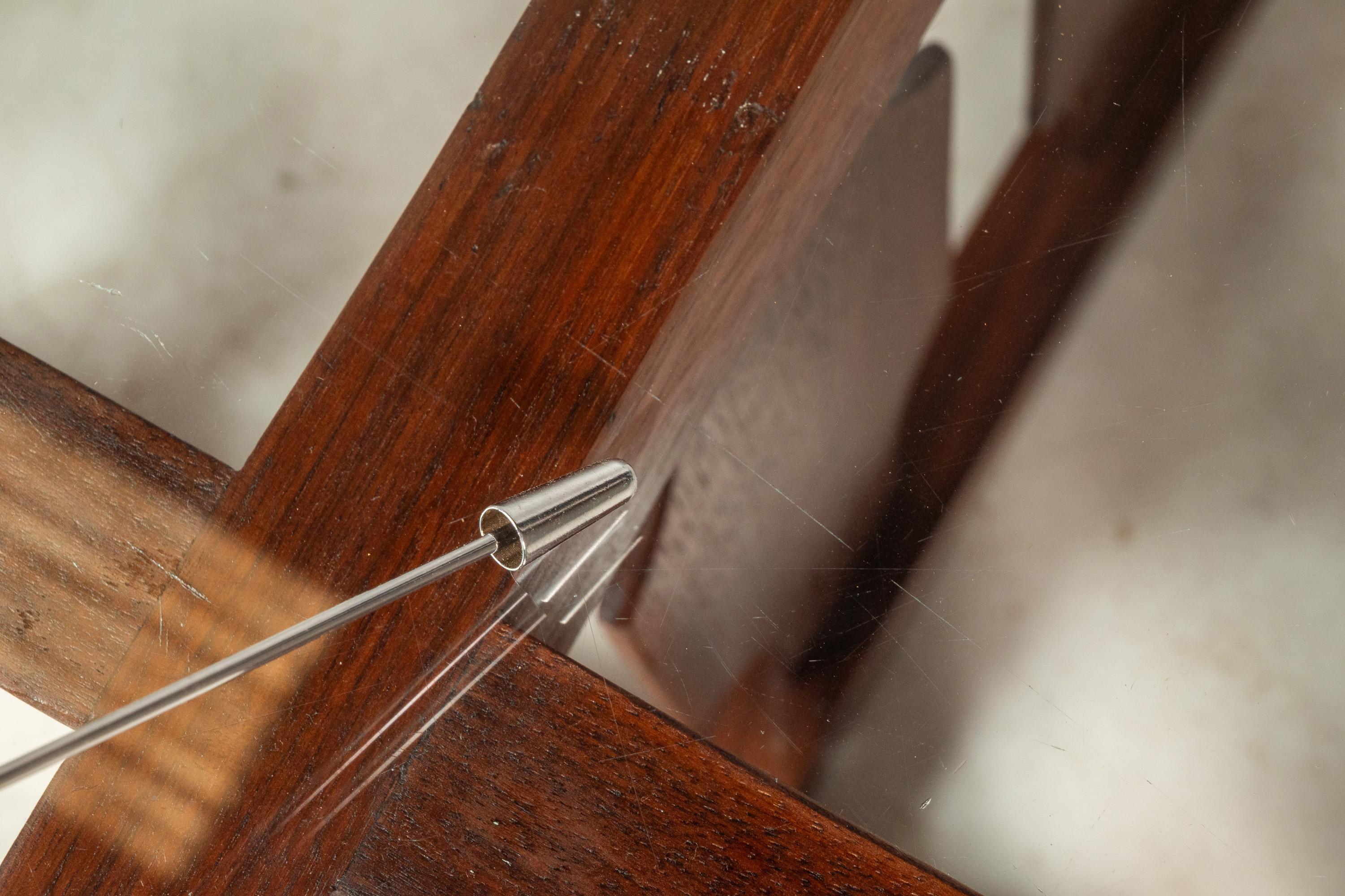 Coffee Table w/ Glass Top, Adrian Pearsall, Craft Associates, USA, c. 1960s For Sale 3
