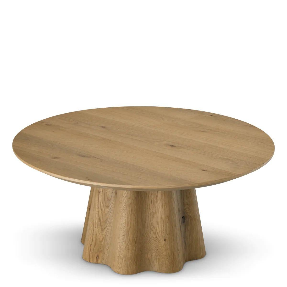 Modern Coffee Table – Warm Oak Veneer For Sale