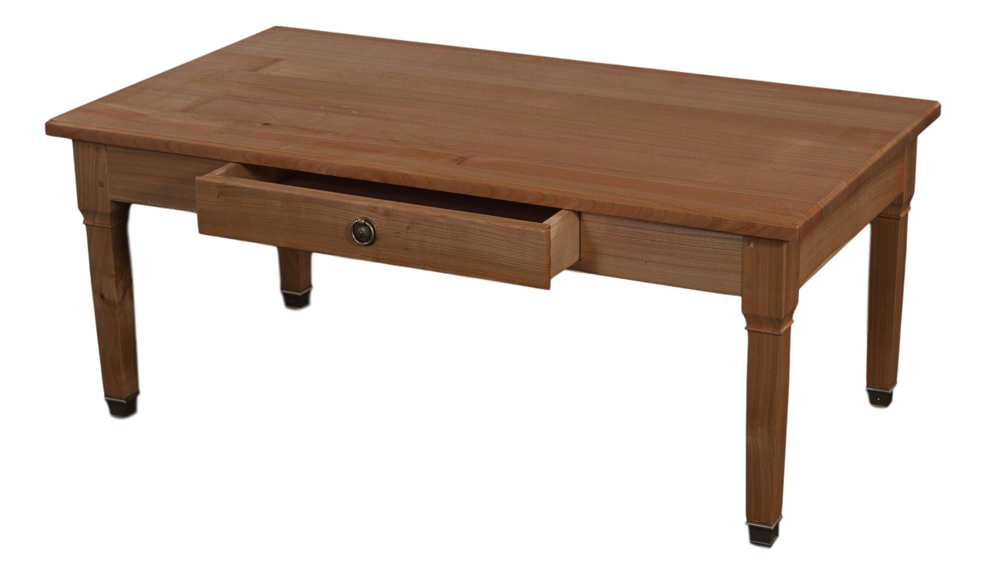 natural cherry coffee table