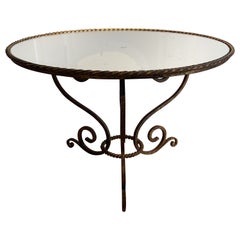 Coffee Table with a mirror top