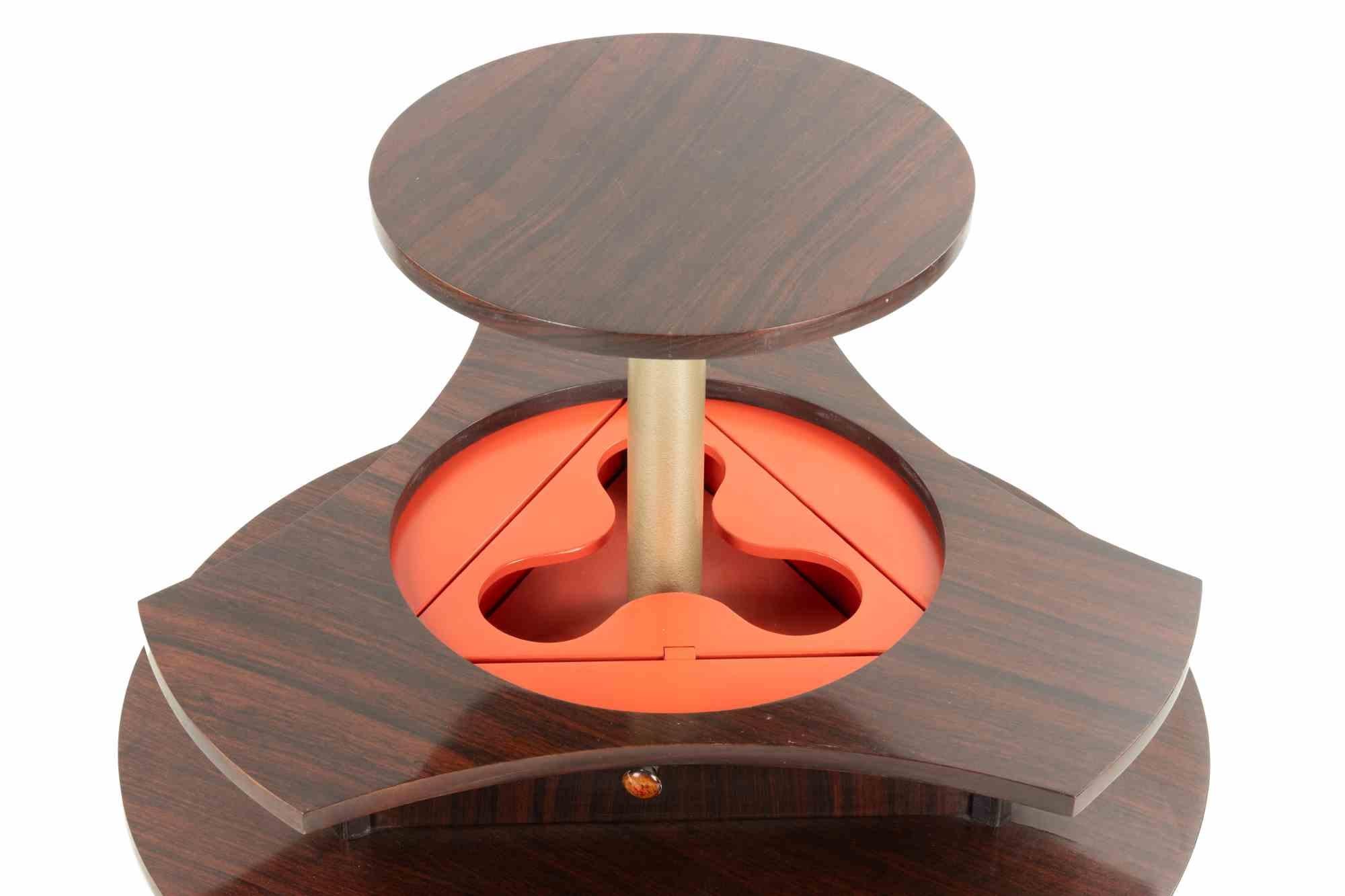 Table basse avec rangement pour bouteilles, années 1960 en vente 3