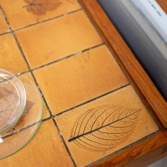 Table basse avec carreaux de céramique par Roger Capron, France, années 1970