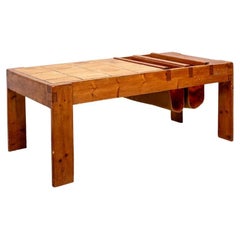 Coffee Table with Ceramic Tiles by Roger Capron, France, 1970s