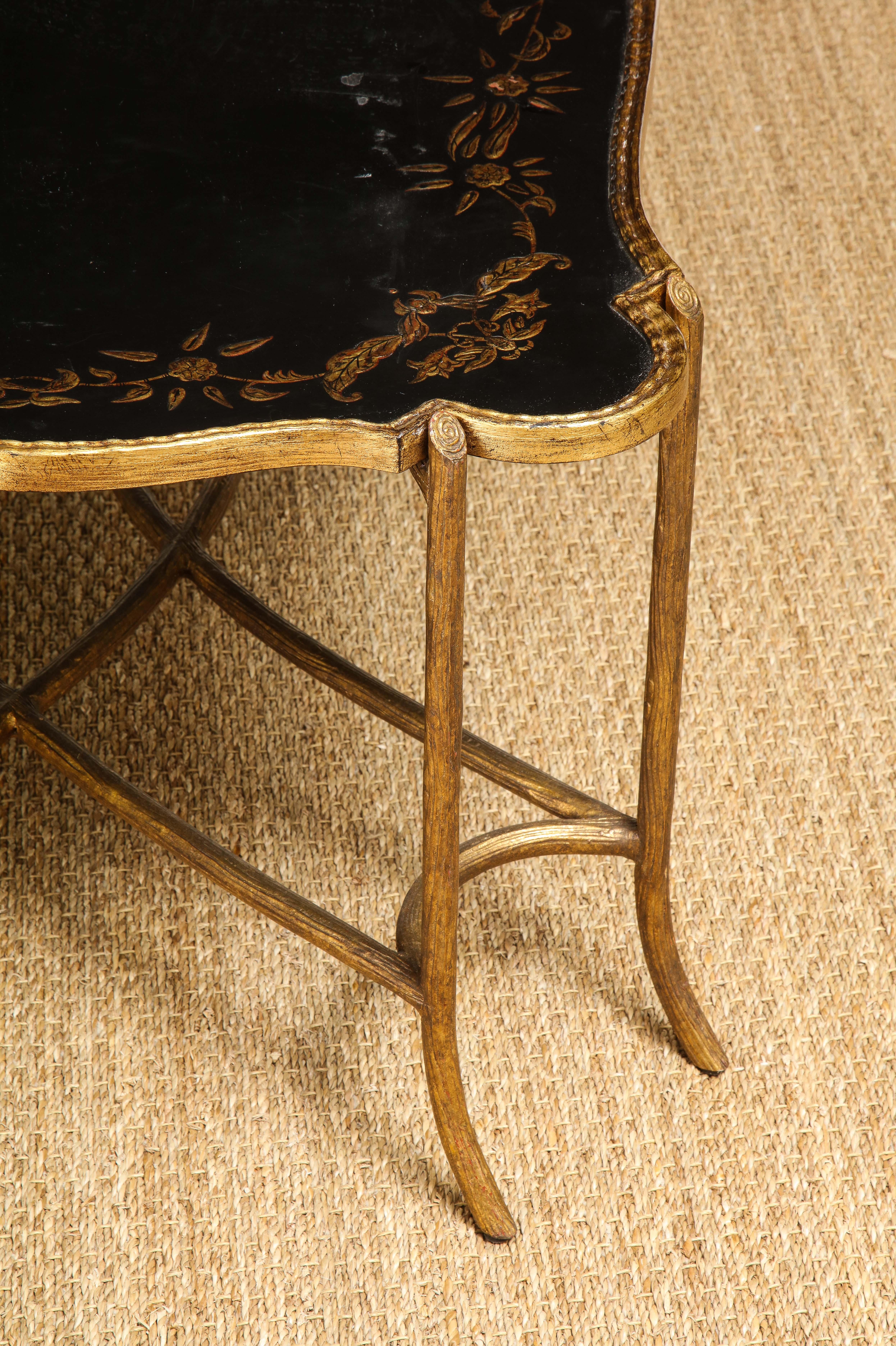 Coffee Table with Chinoiserie Top 5