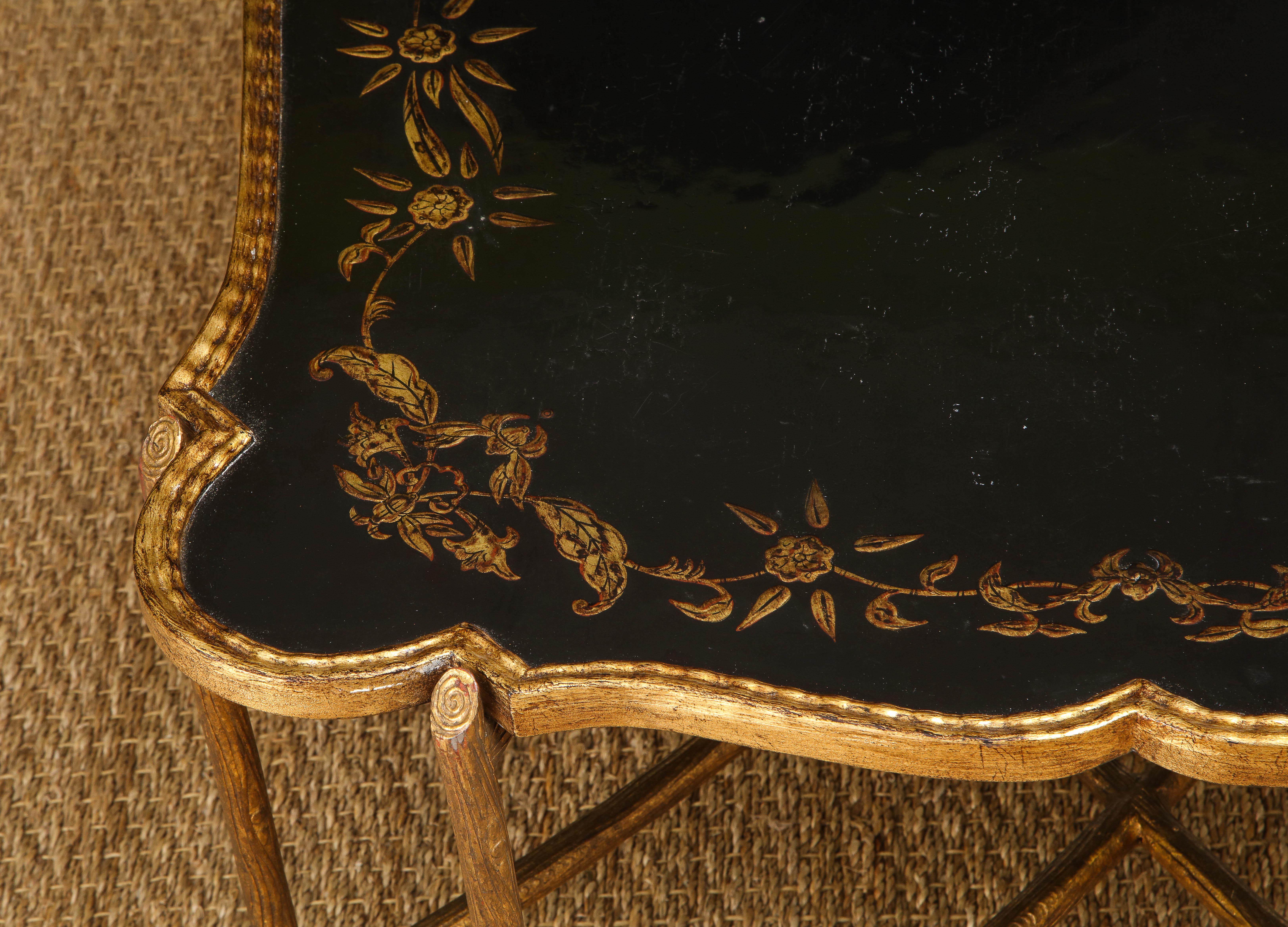 Coffee Table with Chinoiserie Top 6