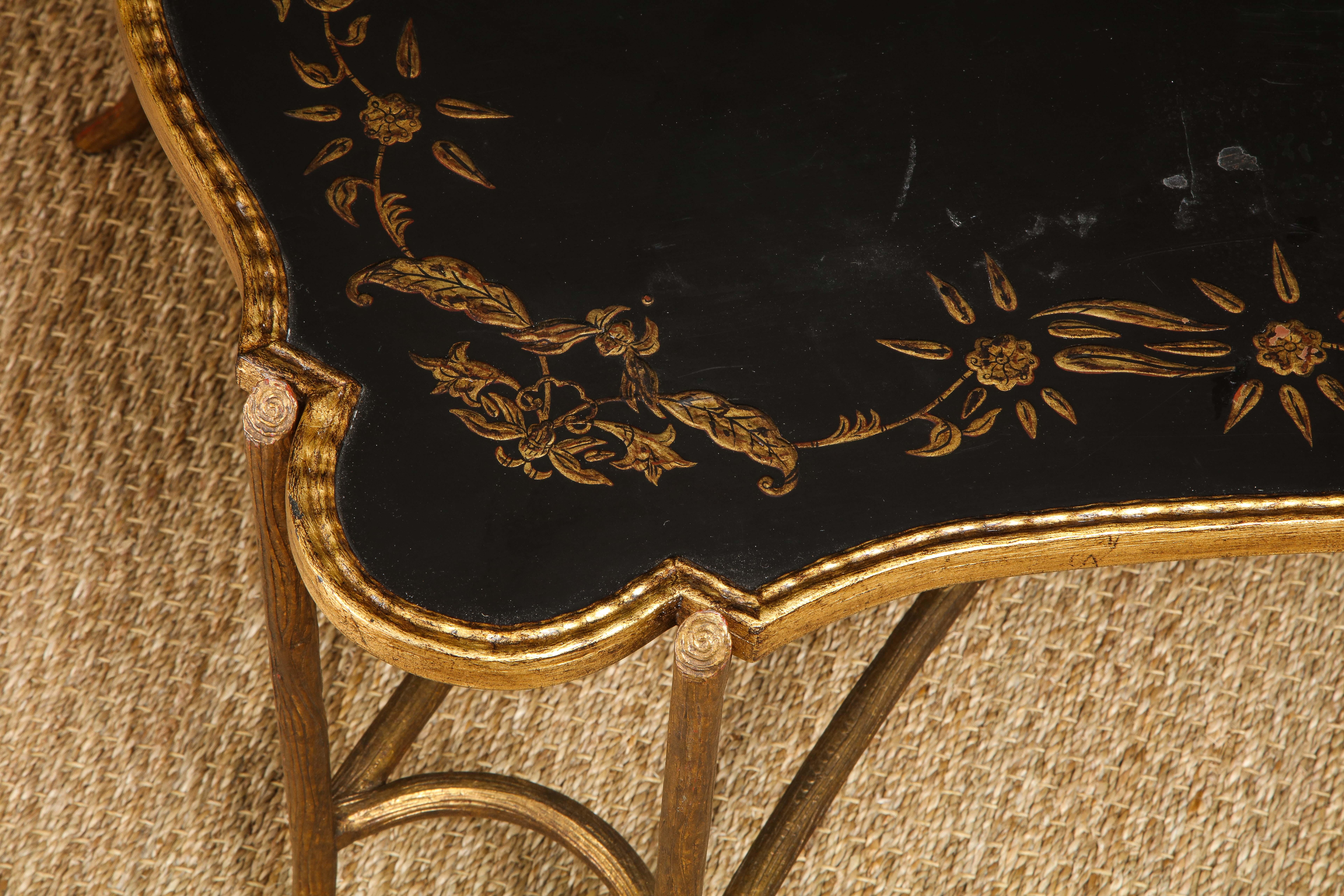 Coffee Table with Chinoiserie Top 2