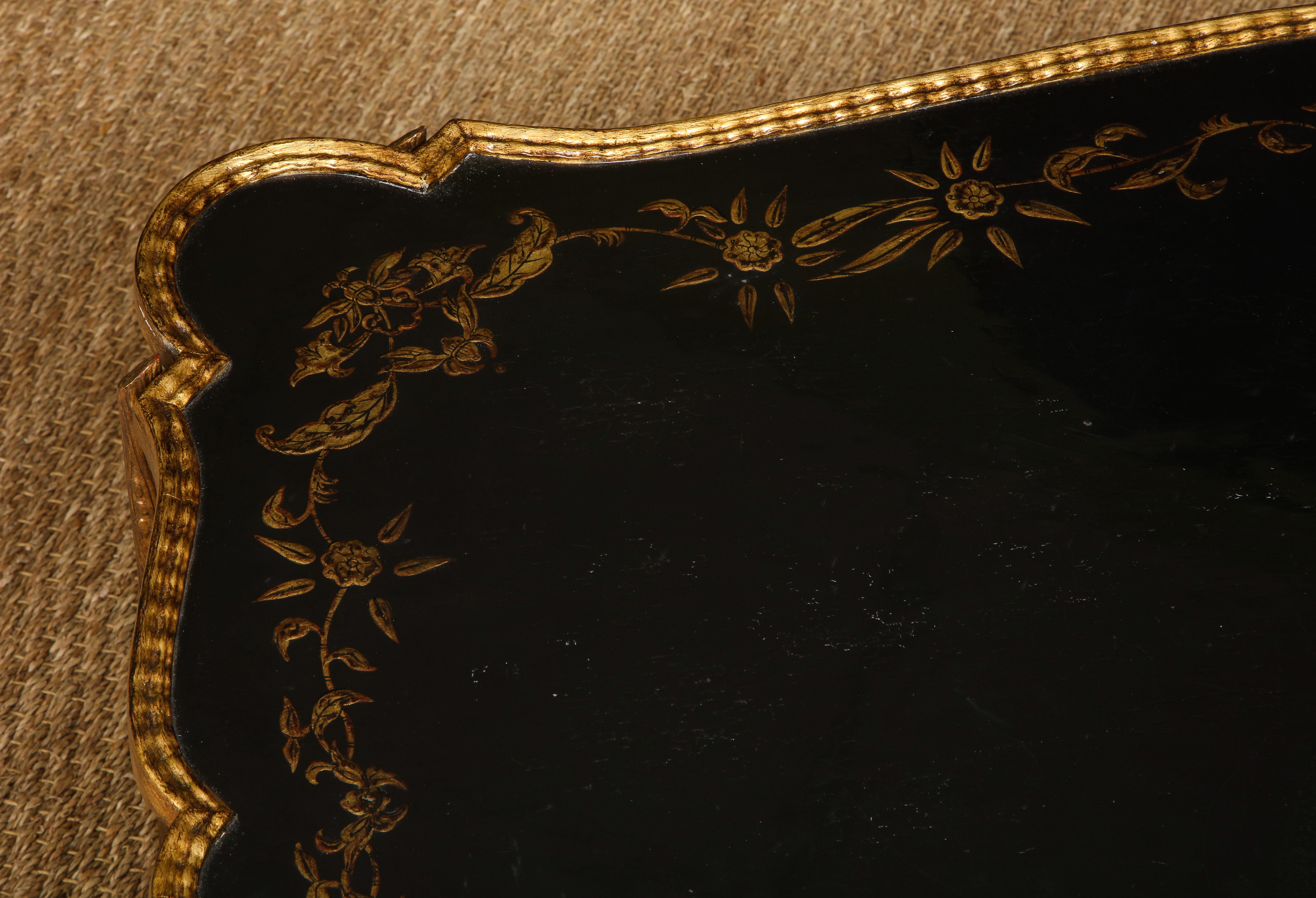 Coffee Table with Chinoiserie Top 3