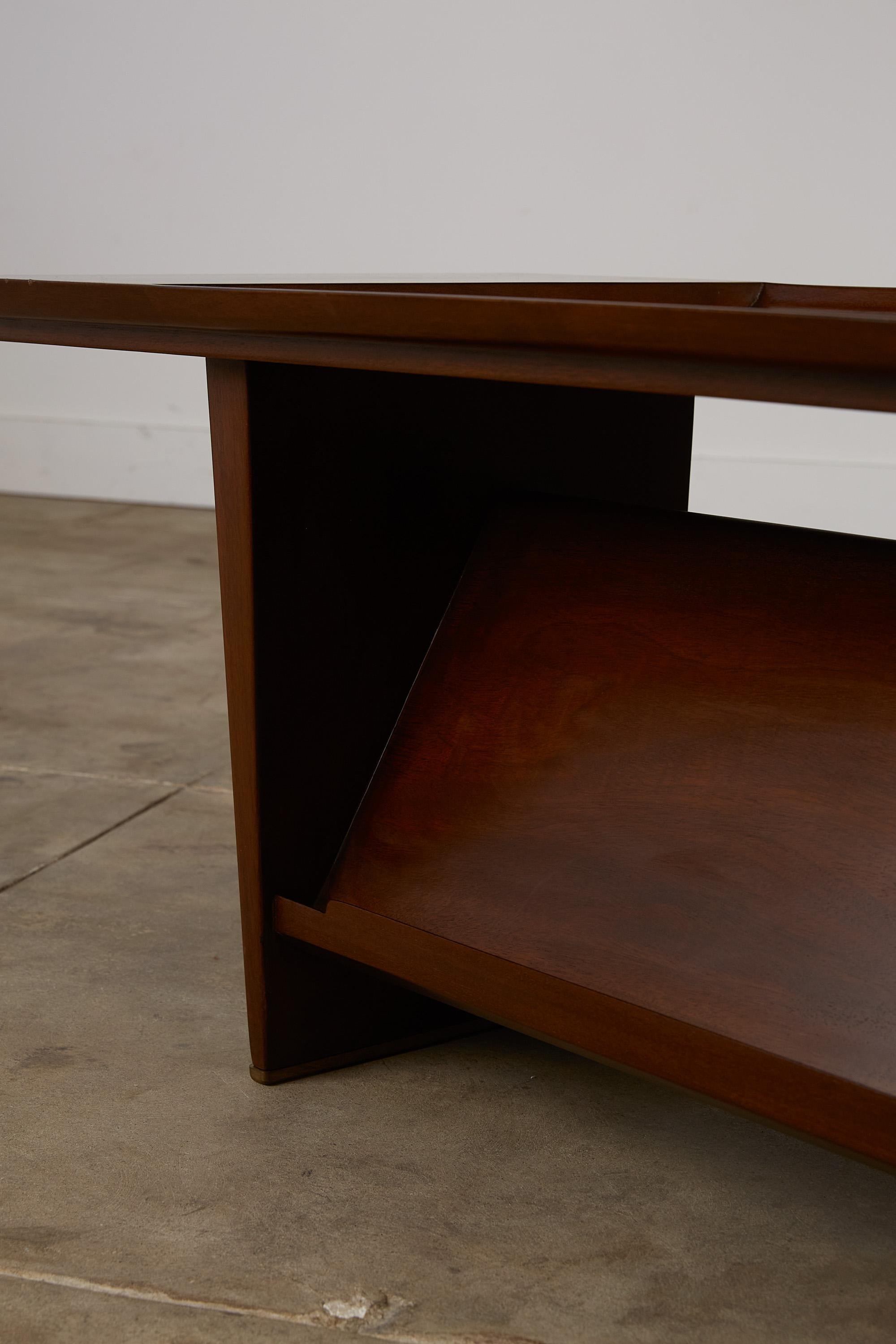 Coffee Table with Display Shelf by Edward Wormley for Dunbar 5