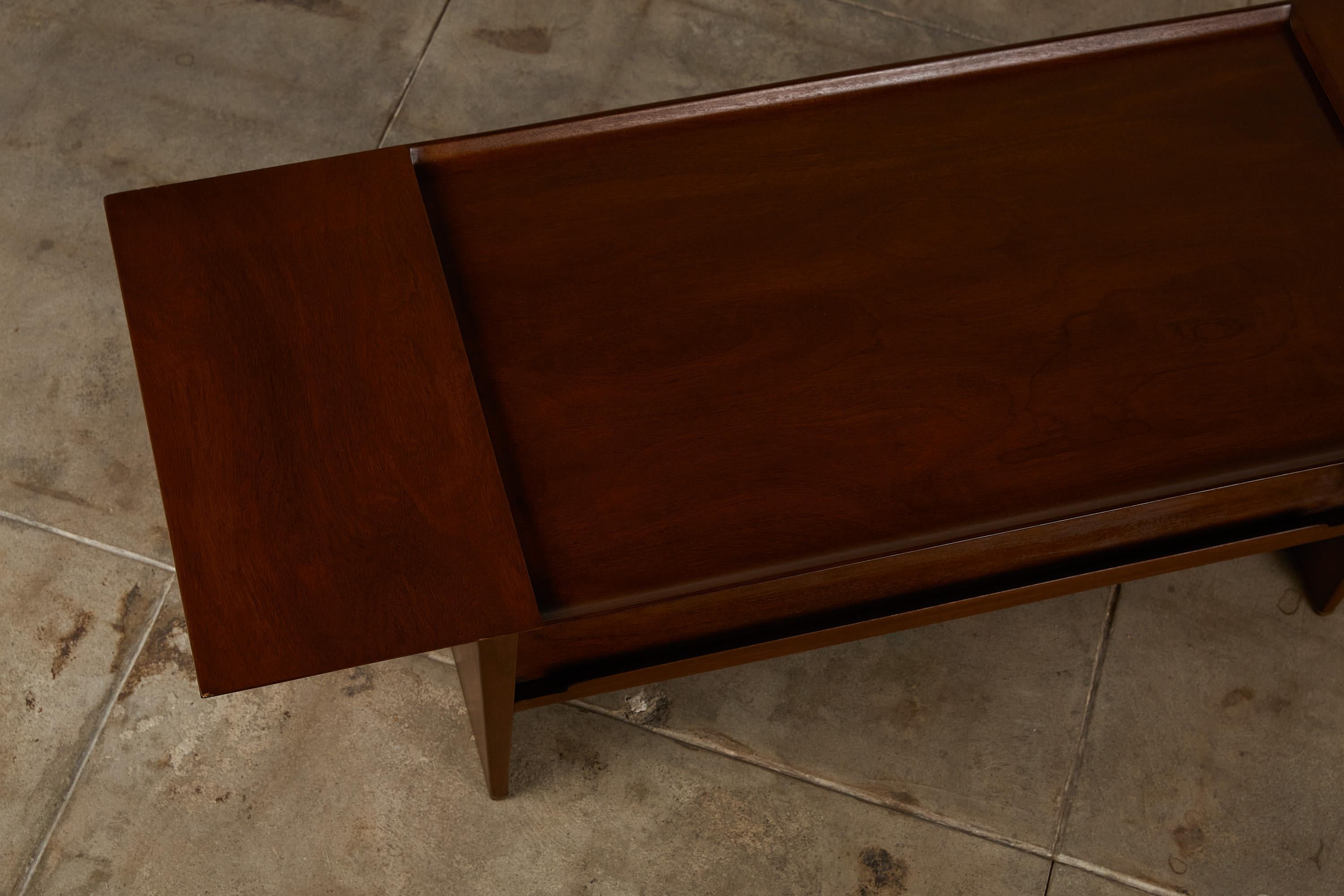 Coffee Table with Display Shelf by Edward Wormley for Dunbar 1