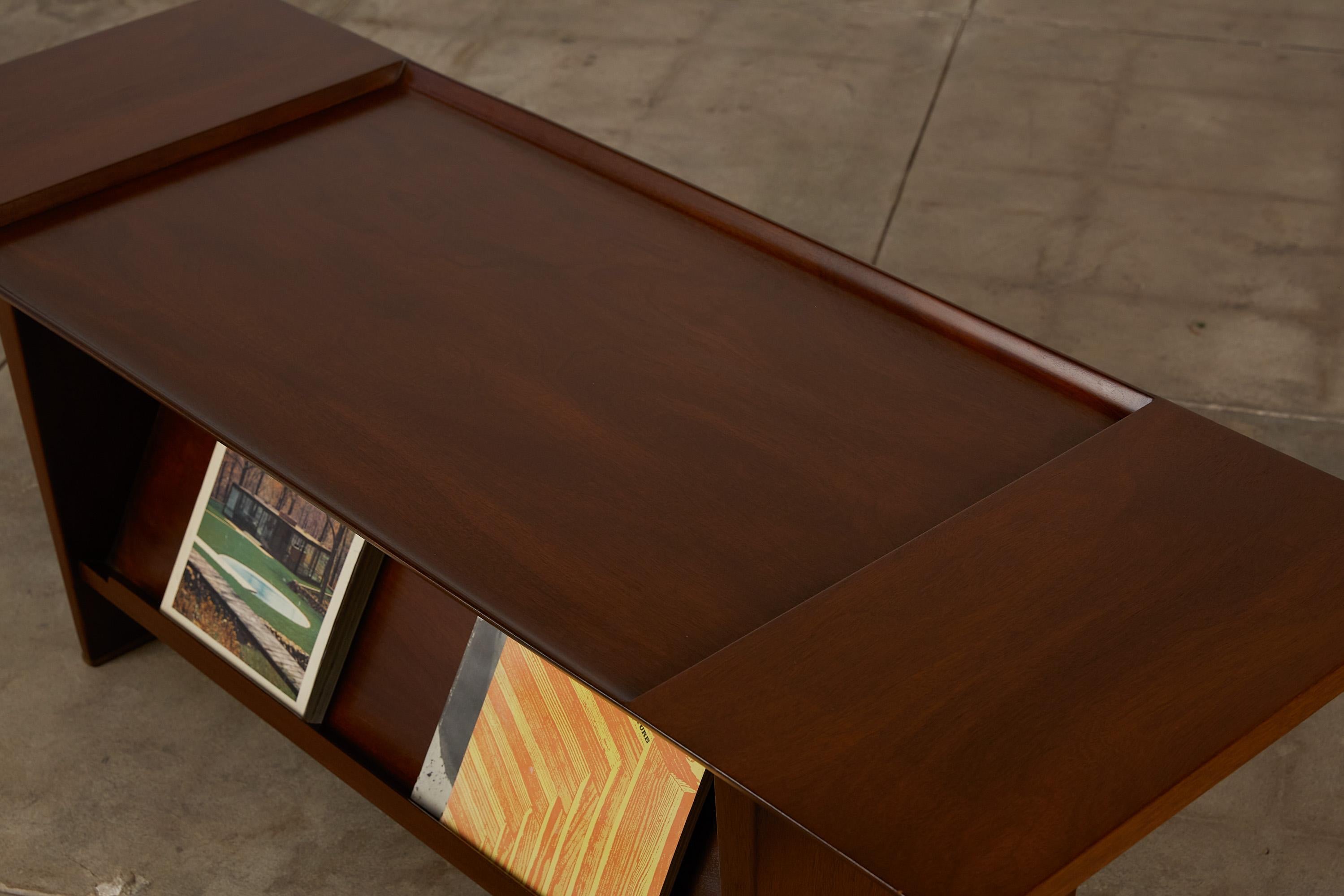 Coffee Table with Display Shelf by Edward Wormley for Dunbar 6
