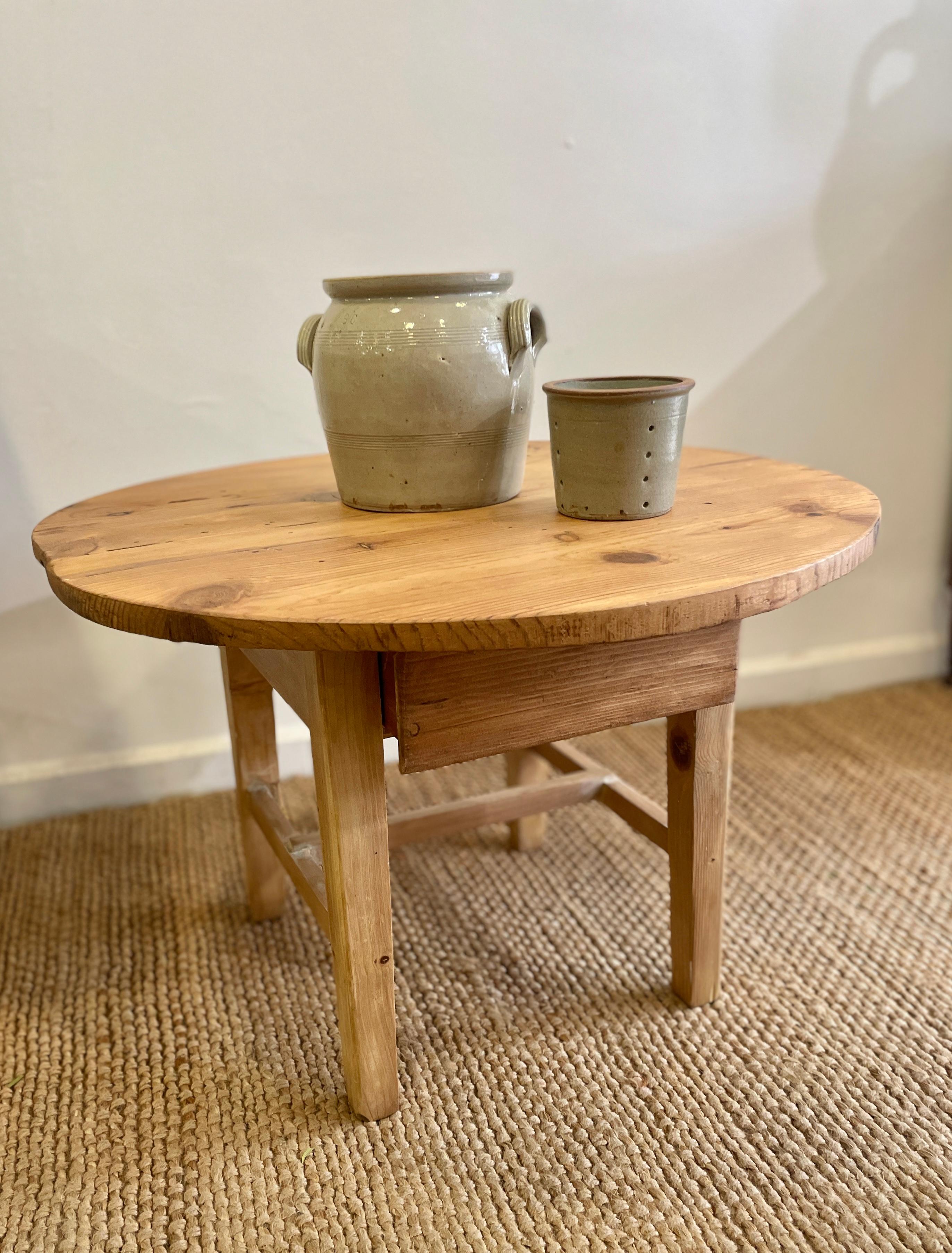 vintage coffee table with nice patina great as coffee table or side table