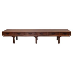 Coffee table with drawers Gianfranco Frattini Bernini, mod 512, 1960