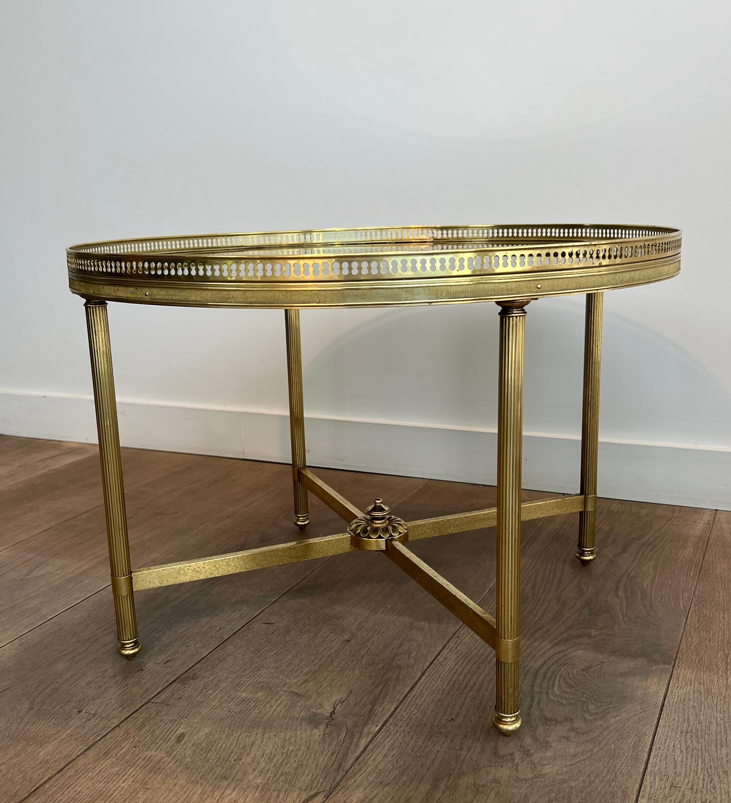 Mesa de centro con tapa de espejo de imitación de Maison Bagués en venta 8