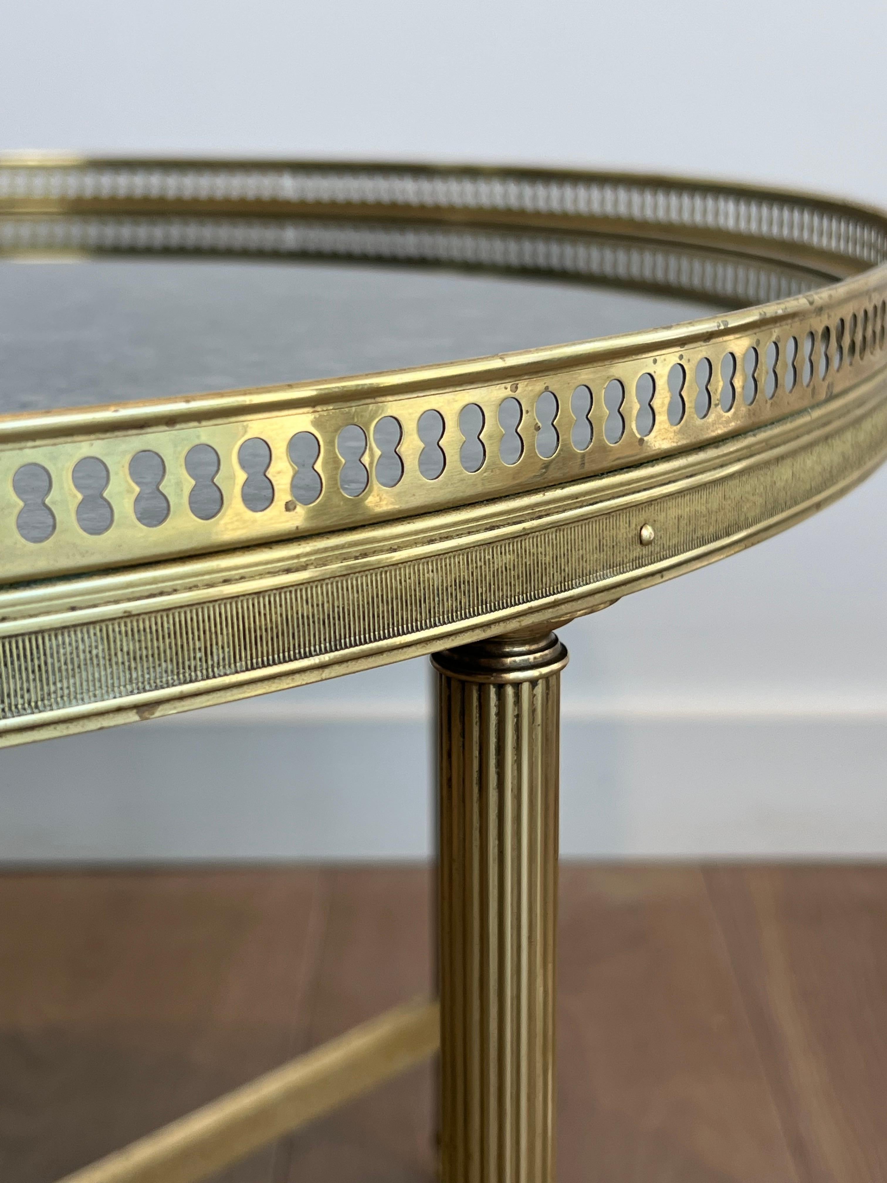 Mesa de centro con tapa de espejo de imitación de Maison Bagués en venta 2