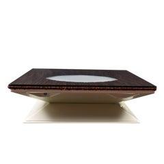 Coffee Table with Internal Light of M.I.M. Roma Italy 1970, Mid-Century Modern