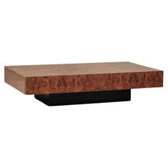 Coffee table with lacquered wood, made in France 1970